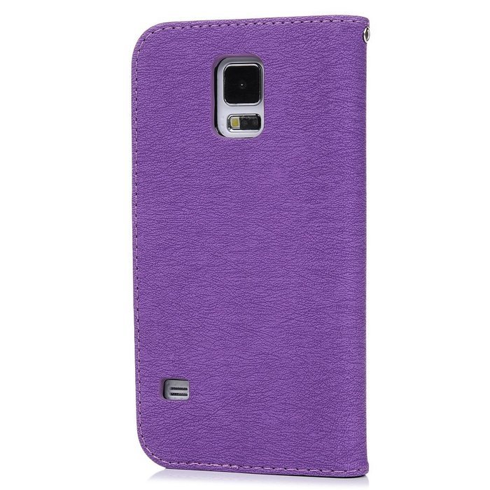 Galaxy S5 Case,Samsung Galaxy S5 Case (I9600) - Wallet Flip Stand Case Embossed Cute Bear PU Leather Case Shockproof... N8
