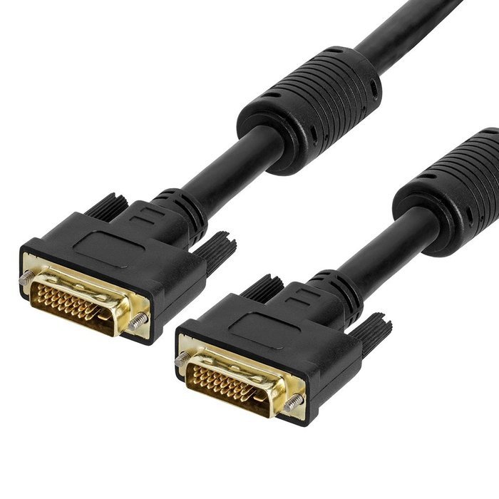 Cmple - DVI-D Digital to DVI-D Digital Dual Link M/M Cable -50FT (Gold Plated)