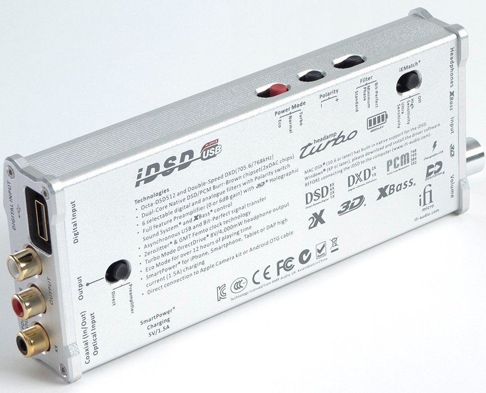 iFi Micro iDSD USB DAC and Headphone Amplifier N3