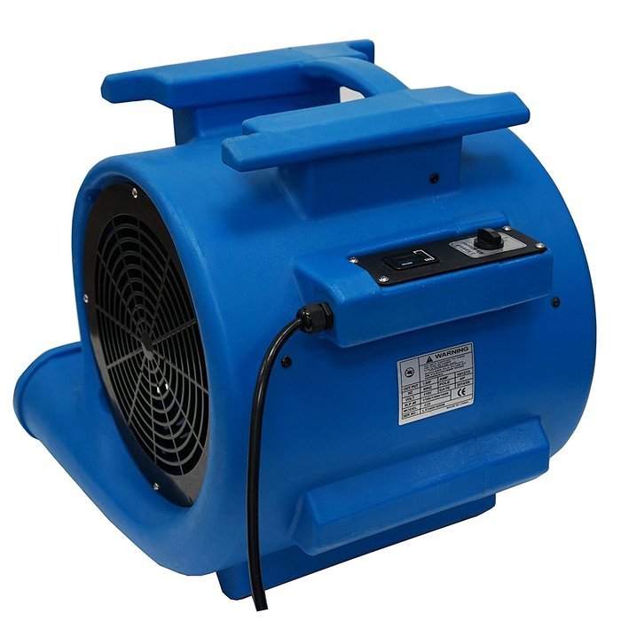 Mounto 3-Speed Air Mover Blower 1HP 4000+ CFM Monster Floor Carpet ...