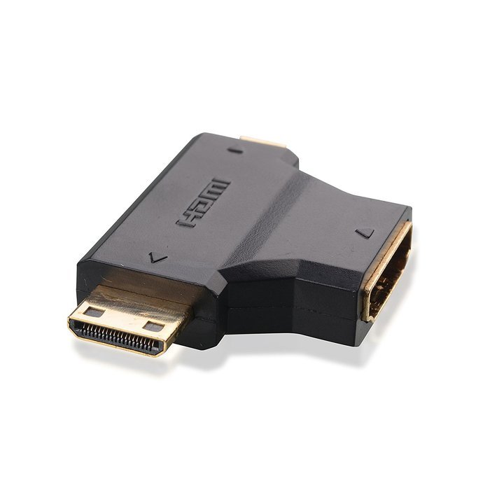 Cable Matters (2 in 1) Gold-Plated Mini-HDMI + Micro-HDMI to HDMI Adapter