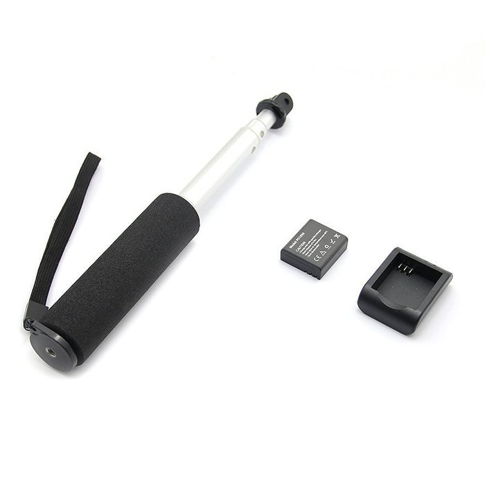 EKEN H8R Wifi Waterproof Action Camera (Silver) + Sony IMX Sensor + Dual Screen + 170 Degree + 2.4G Remote N3