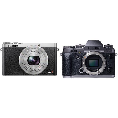 Fujifilm XQ2 Silver with X-T1 Graphite Silver Body