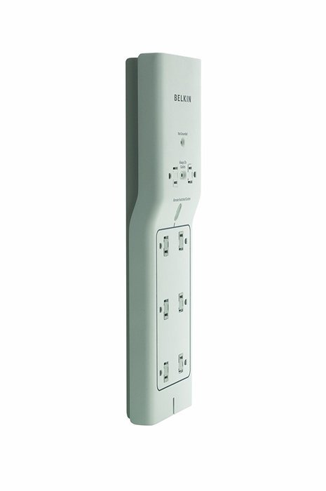Belkin 8-Outlet Conserve Switch Surge Protector with 4-Foot Cord and Remote, F7C01008q N22