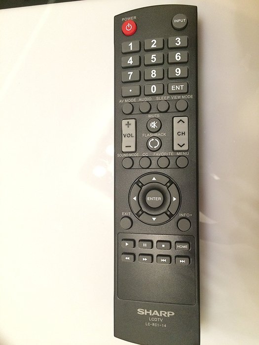 New TV Remote Control LC-RC1-14 fit for SHARP LC-32LB261U LC-42LB261U LC-50LB261U LC-32LB150U LC-42LB150U LC-50LB150U... N2