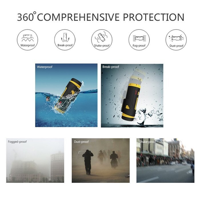 Sports Action Camera Warrior G1 H.265 Wi-Fi HD 1080P Camcorder With 3400mAh Lithium-ion Battery & 16GB Micro SD... N3