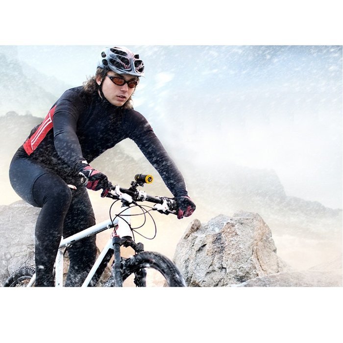 Sports Action Camera Warrior G1 H.265 Wi-Fi HD 1080P Camcorder With 3400mAh Lithium-ion Battery & 16GB Micro SD... N6