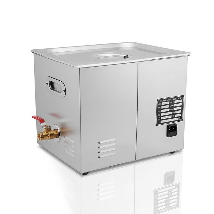 OrangeA Ultrasonic Cleaner Ultrasonic Cleaner Solution Heated Ultrasonic Cleaner 15L for Jewelry Watch Cleaning... N18