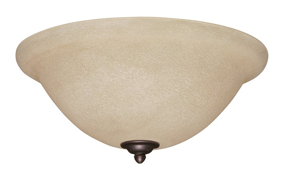 Emerson Ceiling Fans LK70AB Amber Mist Light Fixture for Ceiling Fans, Medium Base CFL N2