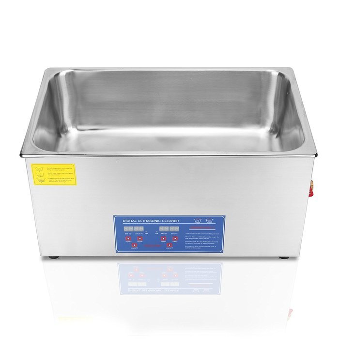 OrangeA Ultrasonic Cleaner Ultrasonic Cleaner Solution Heated Ultrasonic Cleaner 15L for Jewelry Watch Cleaning... N20