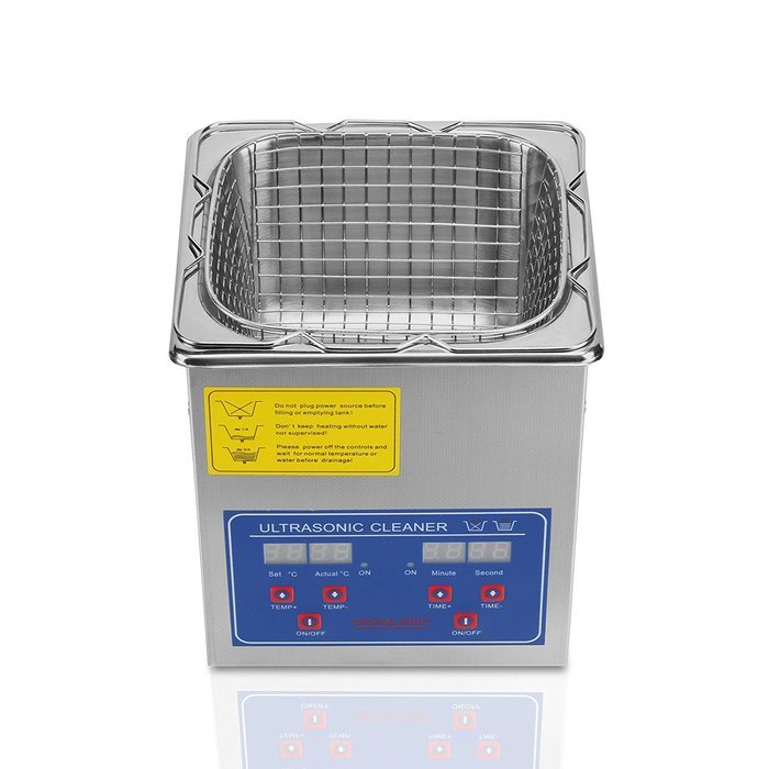 OrangeA Ultrasonic Cleaner Ultrasonic Cleaner Solution Heated Ultrasonic Cleaner 15L for Jewelry Watch Cleaning... N22