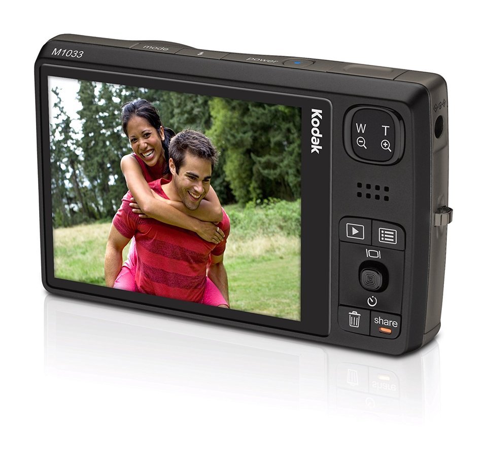 Kodak Easyshare M1033 10 MP Digital Camera with 3xOptical Zoom (Black) N2