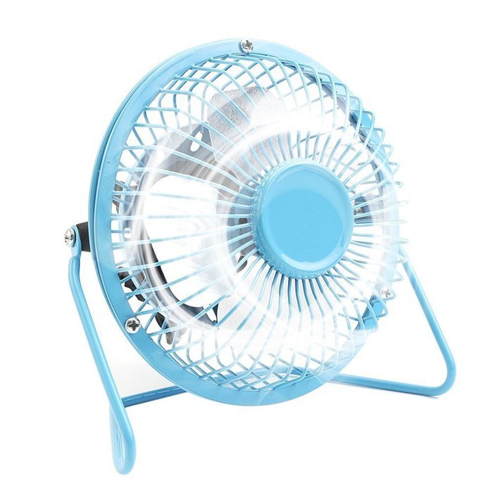 Honeyall&reg; Mini Portable Super Mute Laptop Computer PC USB Cooler Cooling Desktop Fan Table Desktop Fan 6" for... N9