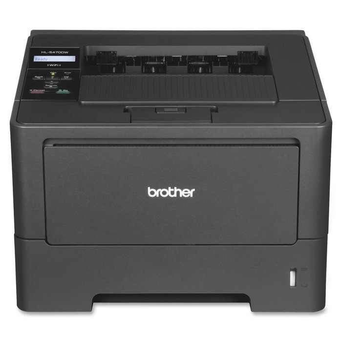 Brother HL-5470DW Printer - monochrome - Duplex - laser - A4/Legal - 1200 dpi - up to 40 ppm - capacity: 300 sheets...