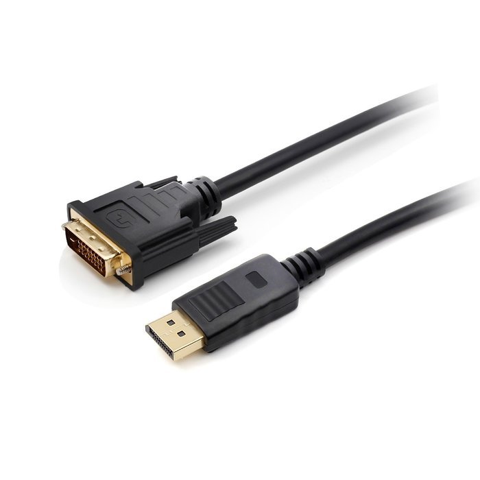 DP to DVI, TecBillion Gold Plated DisplayPort to DVI Cable, 6 Feet, Pack of 2 N7