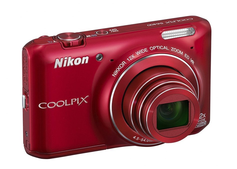 Nikon COOLPIX S6400 16 MP Digital Camera with 12x Optical Zoom and 3-inch LCD (Silver) (OLD MODEL) N20