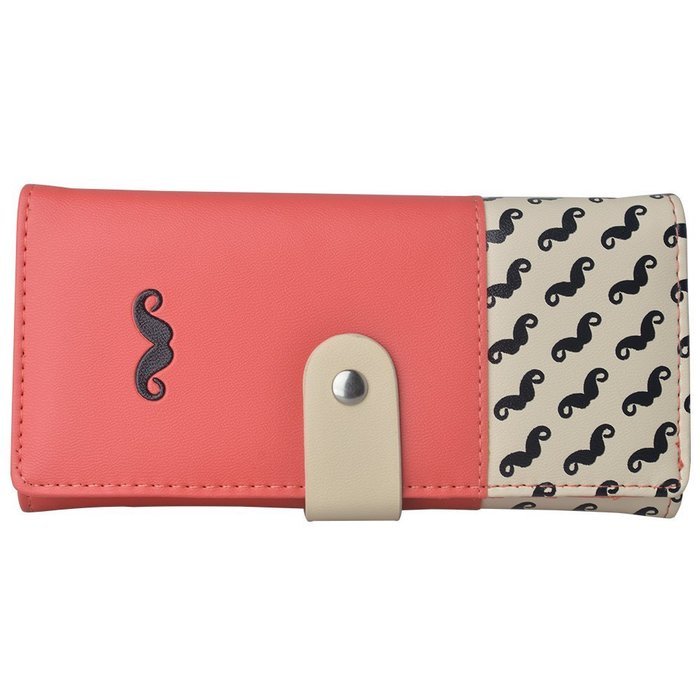 Spritech(TM) Women Girl PU Leather Clutch Wallet Credit Card Holder Zip Phone Handbag N97