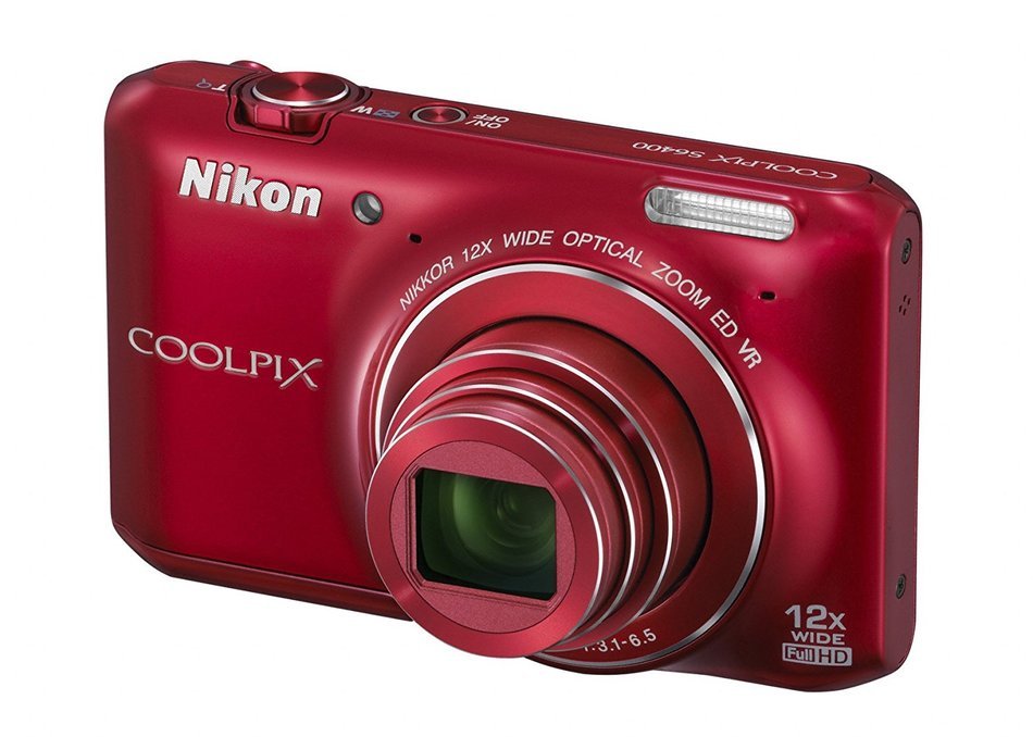 Nikon COOLPIX S6400 16 MP Digital Camera with 12x Optical Zoom and 3-inch LCD (Silver) (OLD MODEL) N21