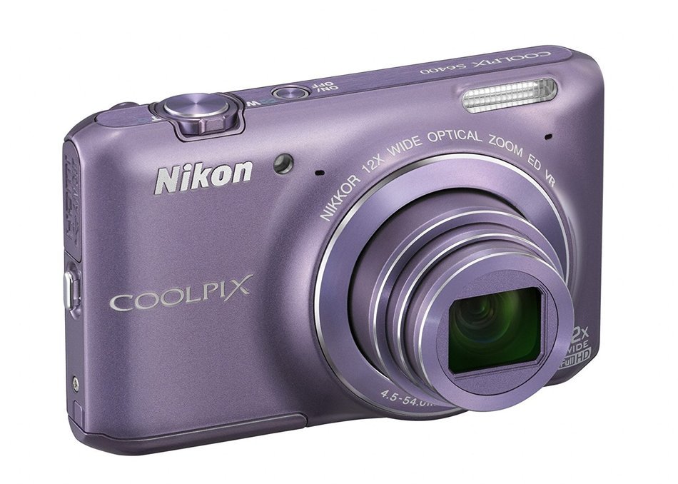 Nikon COOLPIX S6400 16 MP Digital Camera with 12x Optical Zoom and 3-inch LCD (Silver) (OLD MODEL) N24
