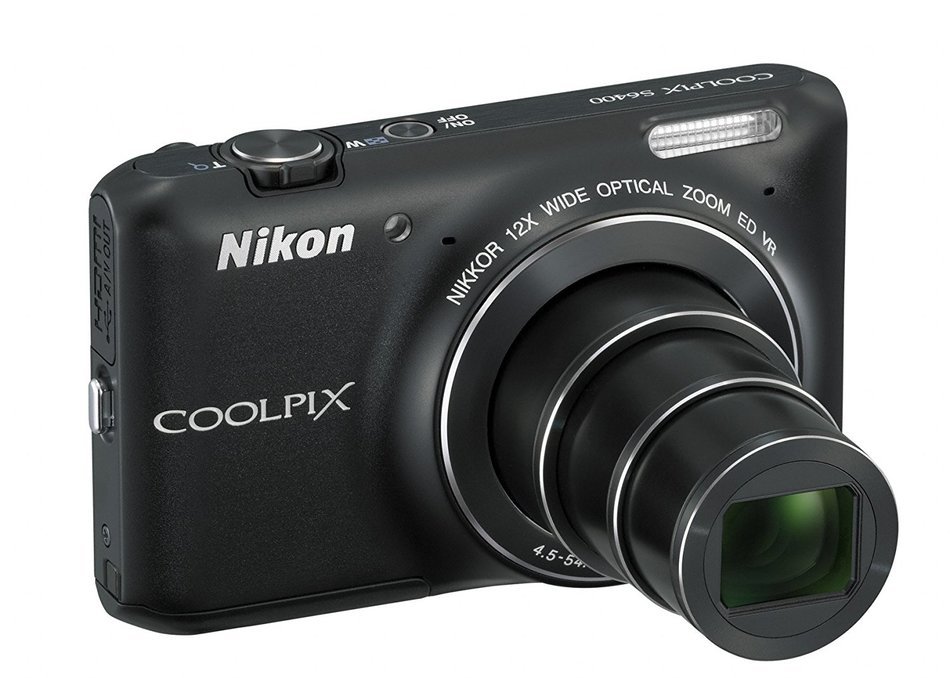 Nikon COOLPIX S6400 16 MP Digital Camera with 12x Optical Zoom and 3-inch LCD (Silver) (OLD MODEL) N25