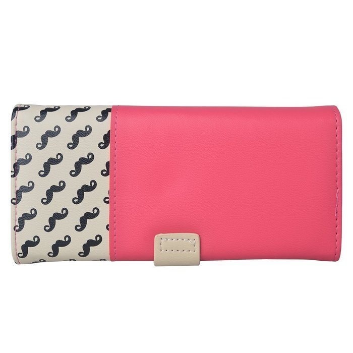 Spritech(TM) Women Girl PU Leather Clutch Wallet Credit Card Holder Zip Phone Handbag N103