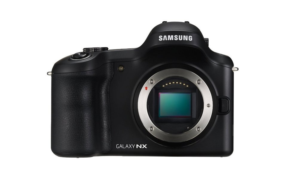 Samsung Galaxy NX EK-GN120ZKZXAR Galaxy Wireless Smart Android 4G 20.3MP Camera (Body Only) (Black) N4