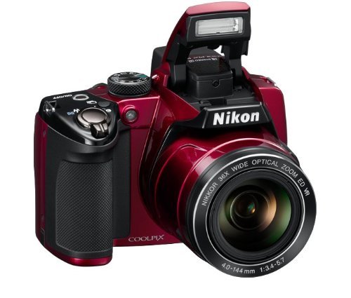 Nikon COOLPIX P500 12.1 CMOS Digital Camera with 36x NIKKOR Wide-Angle Optical Zoom Lens and Full HD 1080p Video... N13