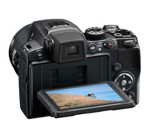 Nikon COOLPIX P500 12.1 CMOS Digital Camera with 36x NIKKOR Wide-Angle Optical Zoom Lens and Full HD 1080p Video... N14