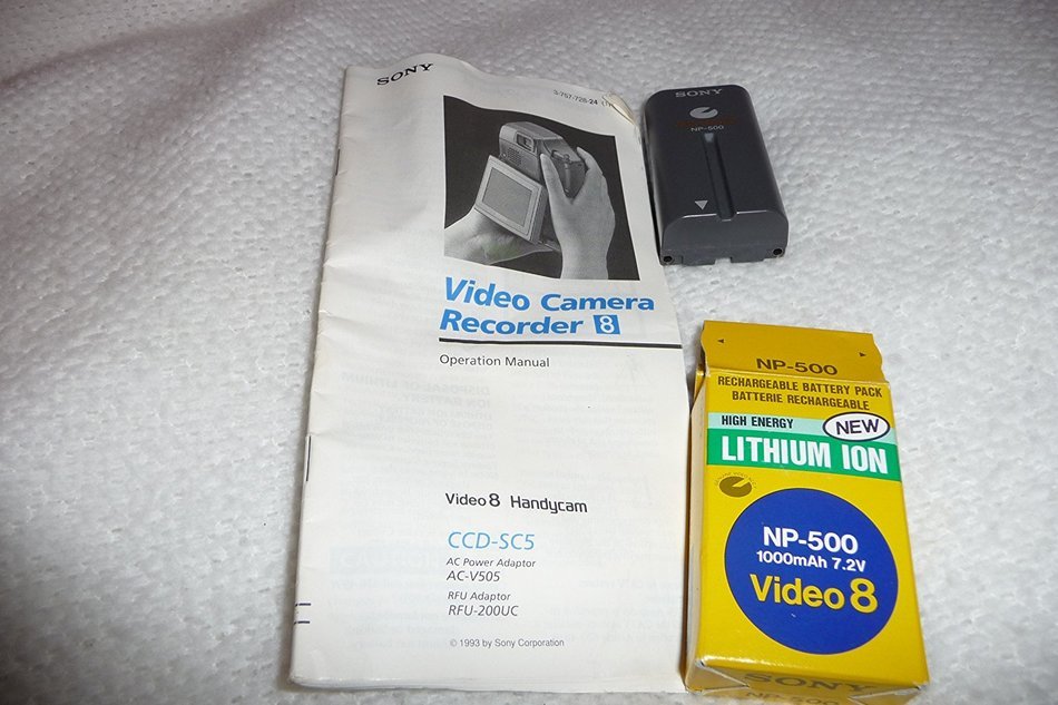 Sony HandyCam CCD-SC5 Camcorder - Dark Gray N7