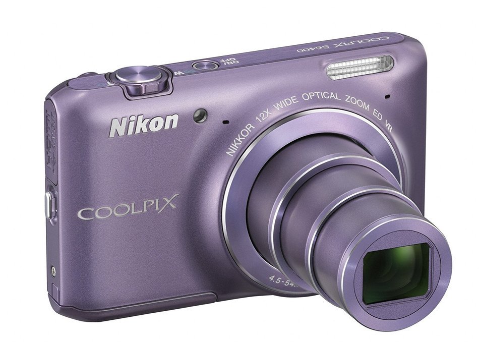 Nikon COOLPIX S6400 16 MP Digital Camera with 12x Optical Zoom and 3-inch LCD (Silver) (OLD MODEL) N29