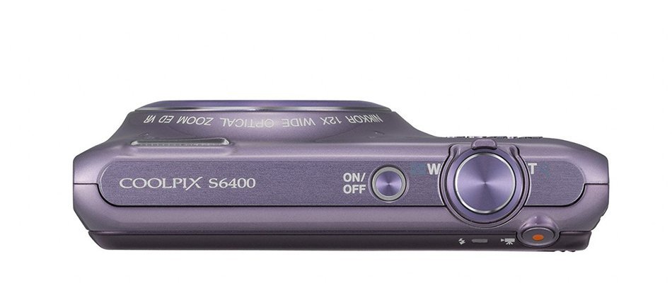 Nikon COOLPIX S6400 16 MP Digital Camera with 12x Optical Zoom and 3-inch LCD (Silver) (OLD MODEL) N30