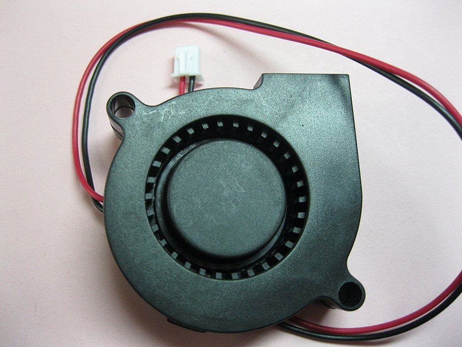 2 pcs Brushless DC Blower Fan 5015B 24V 2 Wires 50x50x15mm Ball-bearing Skywalking