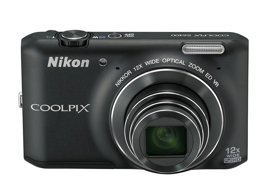 Nikon COOLPIX S6400 16 MP Digital Camera with 12x Optical Zoom and 3-inch LCD (Silver) (OLD MODEL) N32