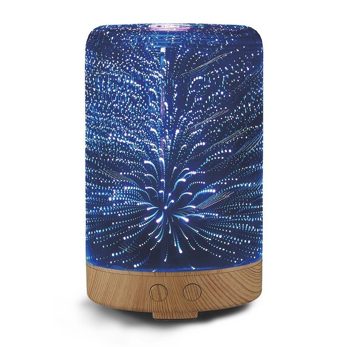 SUN-E Aromatherapy Oil Diffuser,100ML Essential Oil Ultrasonic Cool Mist Humidifier Waterless Auto Shut-off Perfect... N10