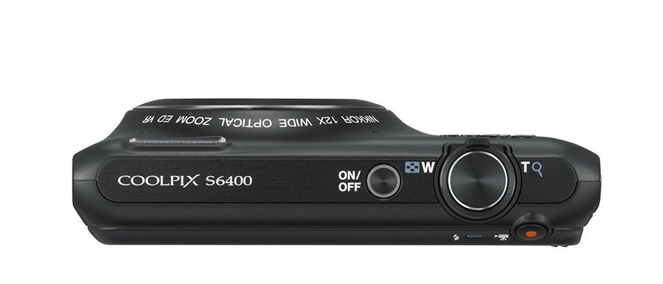 Nikon COOLPIX S6400 16 MP Digital Camera with 12x Optical Zoom and 3-inch LCD (Silver) (OLD MODEL) N33
