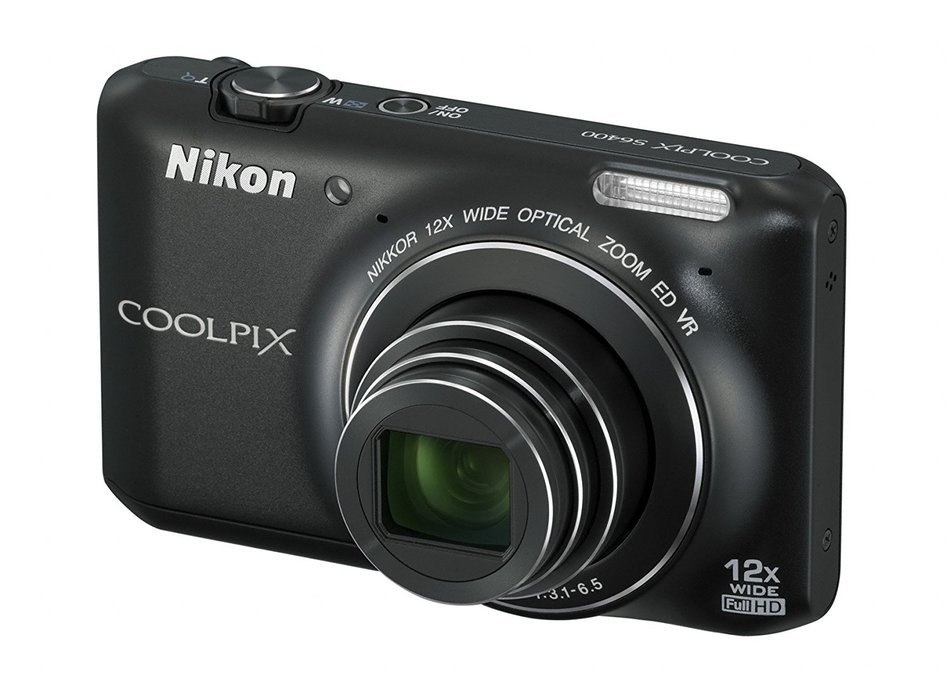 Nikon COOLPIX S6400 16 MP Digital Camera with 12x Optical Zoom and 3-inch LCD (Silver) (OLD MODEL) N34