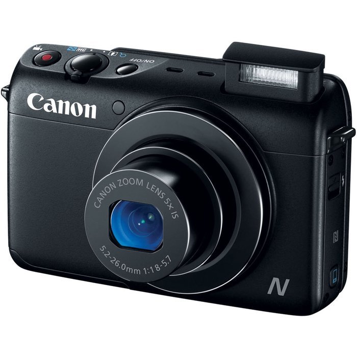 Canon PowerShot N100 HS 12.1MP Digital Camera - Wi-Fi Enabled (White) N4