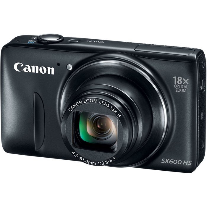 Canon PowerShot SX600 HS 16MP Digital Camera (Black) N4