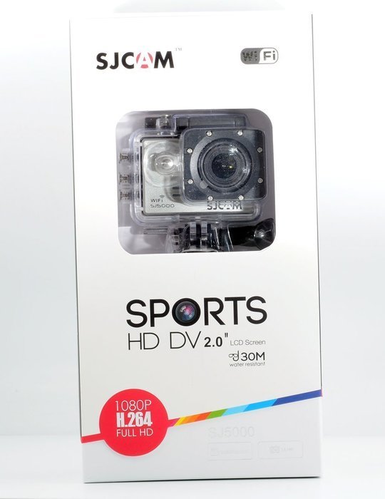 SJCAM Original Action Sport Cam Camera Waterproof Full HD 1080p Video (Silver, SJ5000) N35