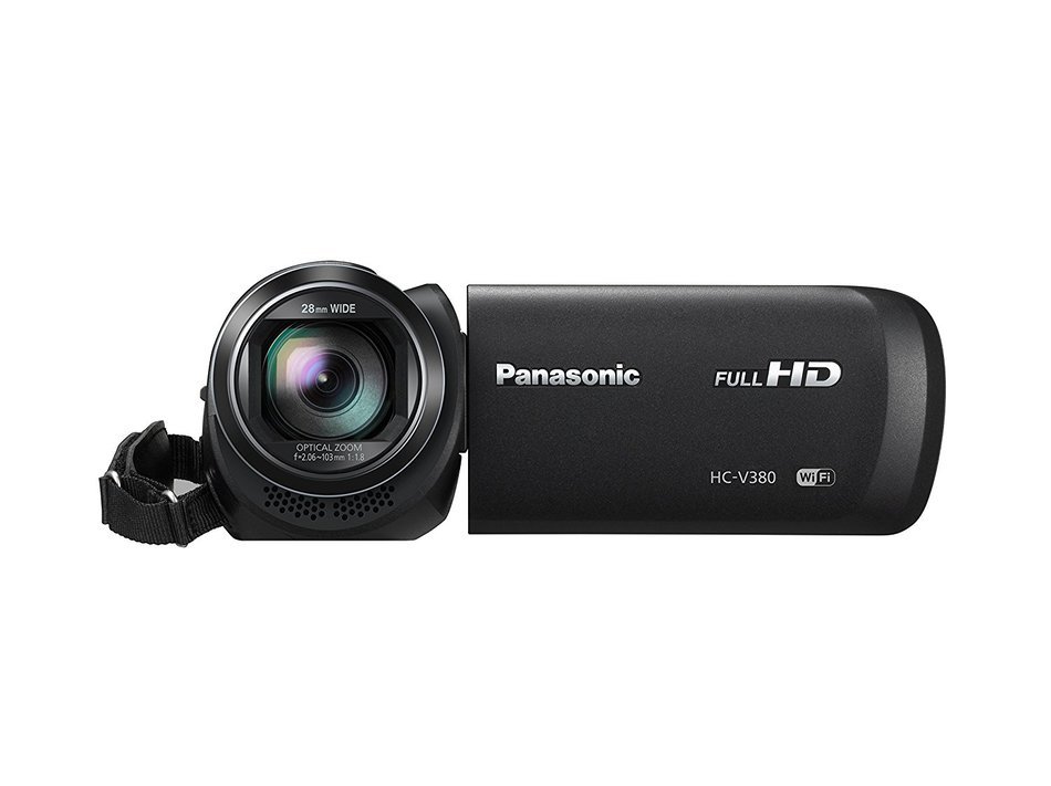 Panasonic HC-V380K Full HD Camcorder with Wi-Fi Multi Scene Twin Camera (Black) N4