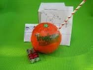 Orange Tropicana Am/fm Novelty Radio 1985
