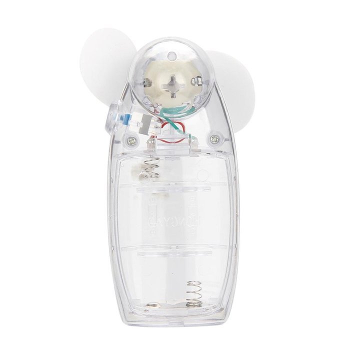 Dreaman Portable Handheld Mini Air Conditioner Cooler Fan Battery White N2