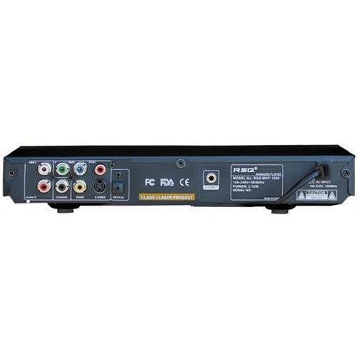 RSQ MKP-1000 Multiformat CDG/MP3G karaoke Player with recording N2