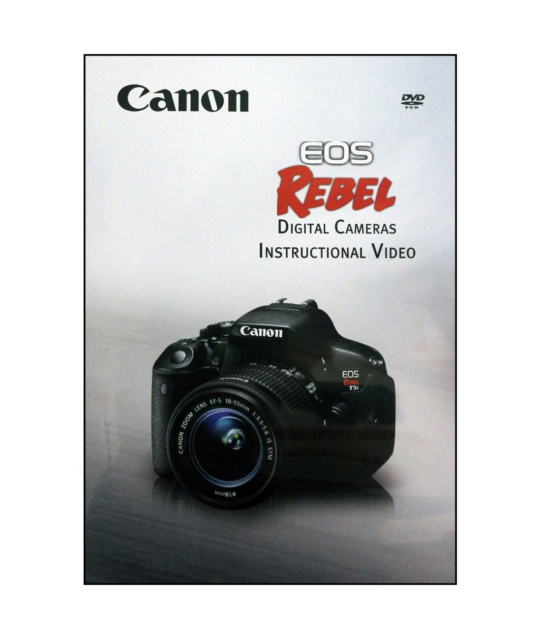 Canon Rebel T5 DSLR Camera w/ 1855mm & 75300mm Lenses + Bag, 16GB
