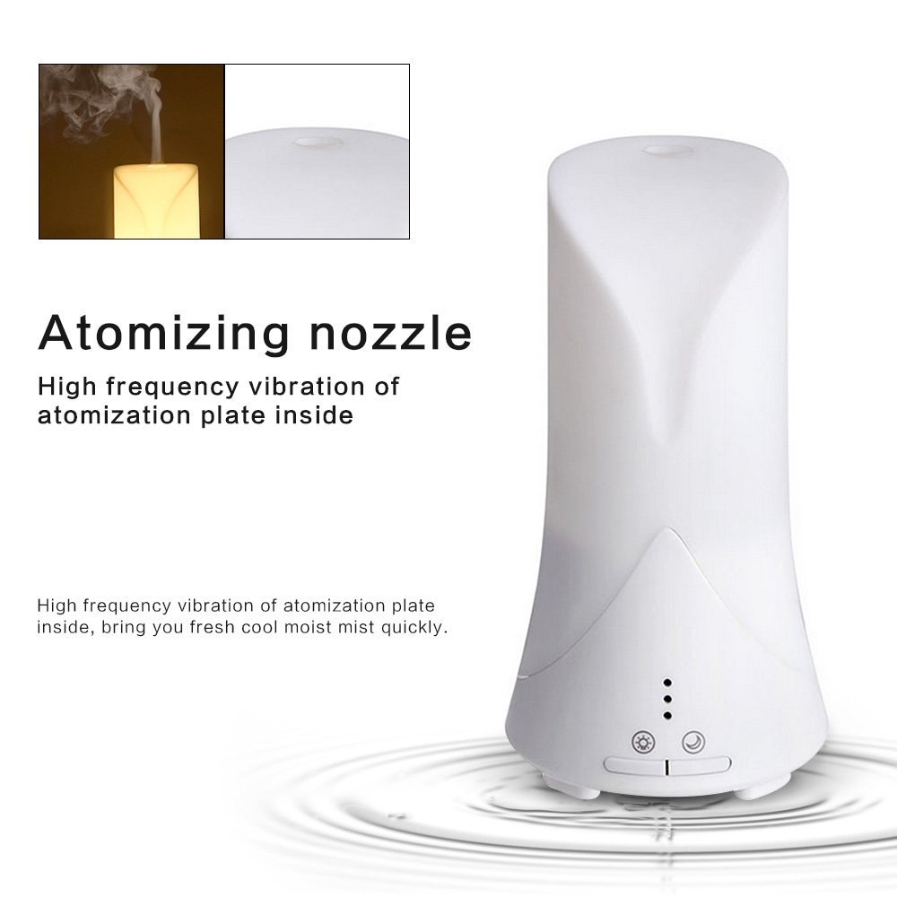 YoCoo 50ml USB Ultrasonic Essential Oil Aroma Diffuser with Time ...