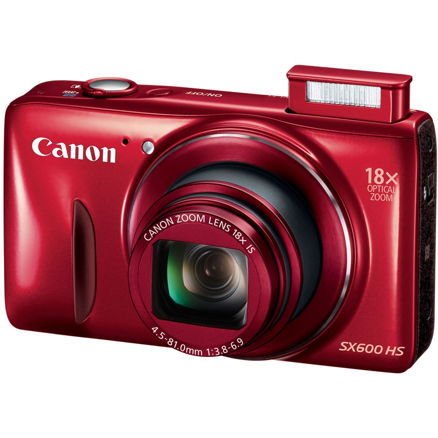 Canon PowerShot SX600 HS 16MP Digital Camera (Black) N22 free image