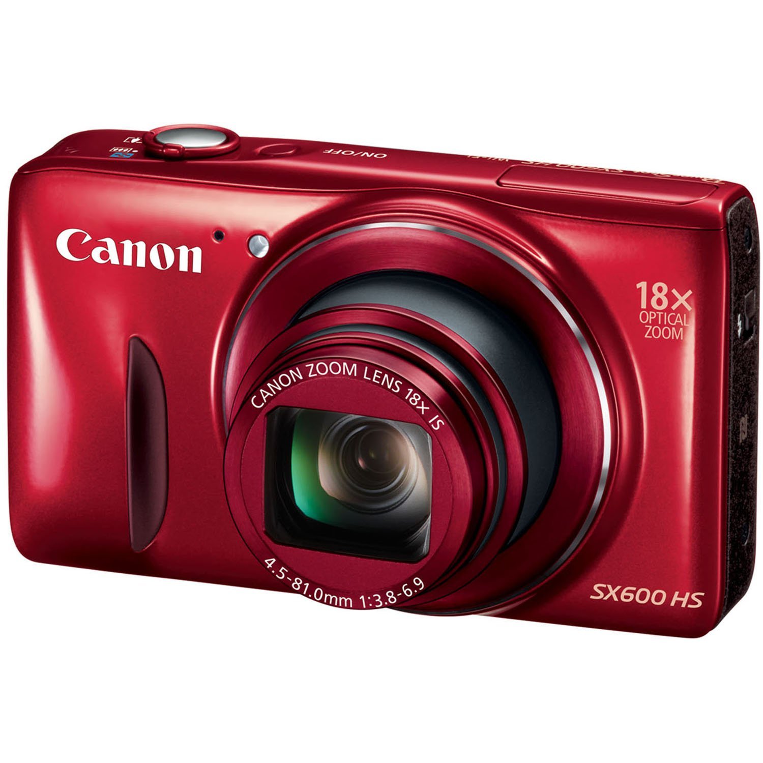 Canon Powershot Sx600 Hs 16mp Digital Camera (black) N23 Free Image 