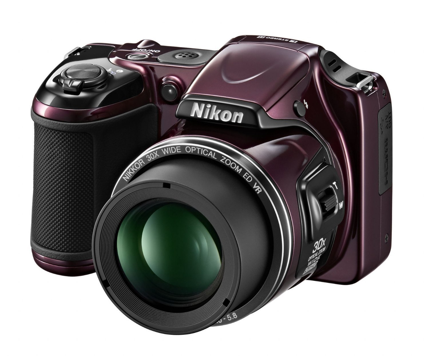 Nikon Coolpix L820 16 Mp Cmos Digital Camera With 30x Zoom Lens And 