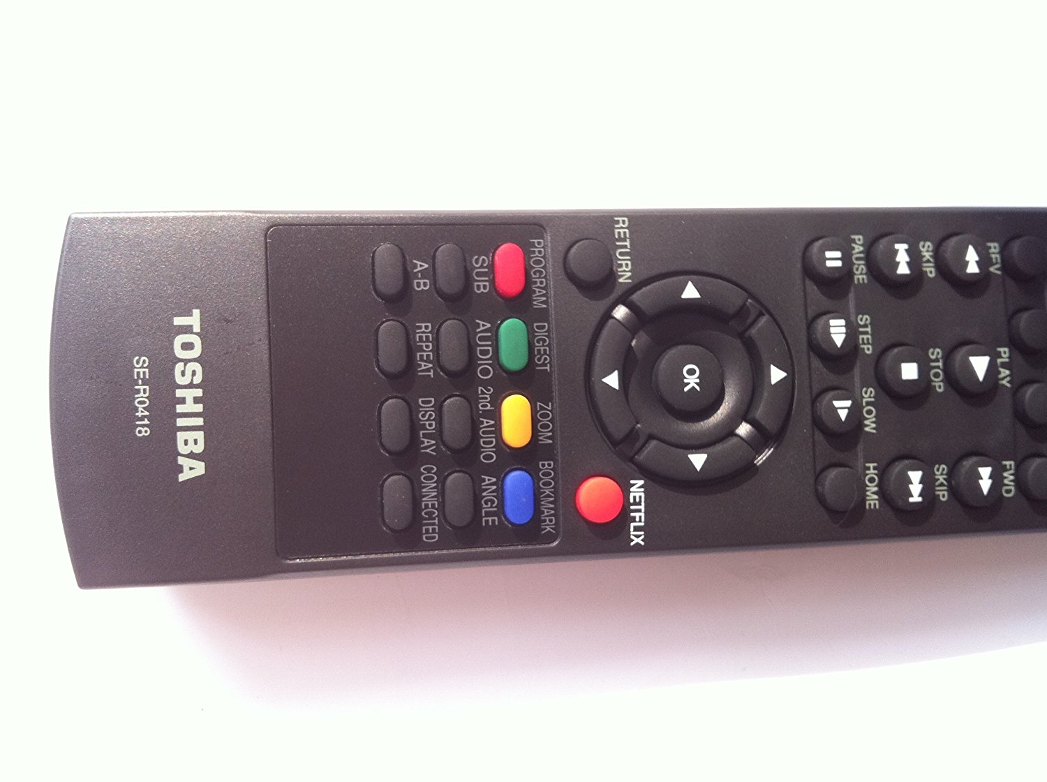 New Toshiba blu-ray Blue ray dvd player BD Remote SE-R0418 work for ...