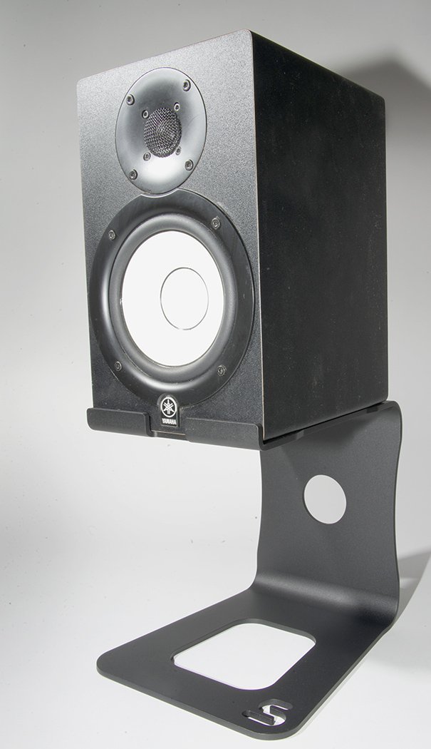 Soundrise Professional Desktop Speaker Stands Black Pair